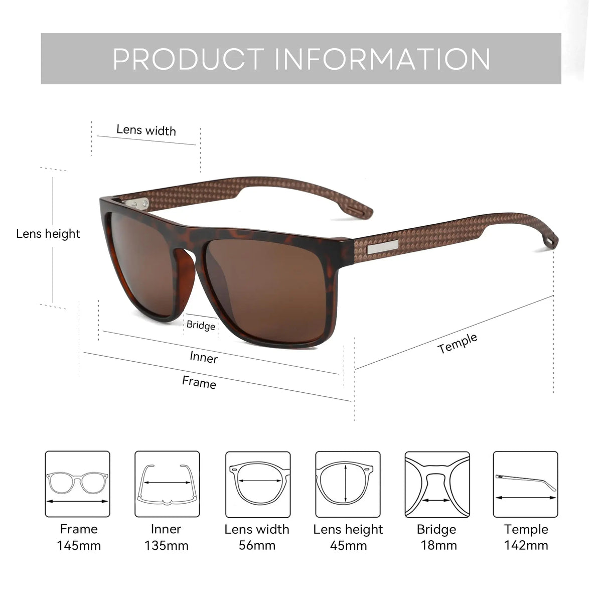 Zenottic Round Polarized UV400 Vintage Unisex Sunglasses