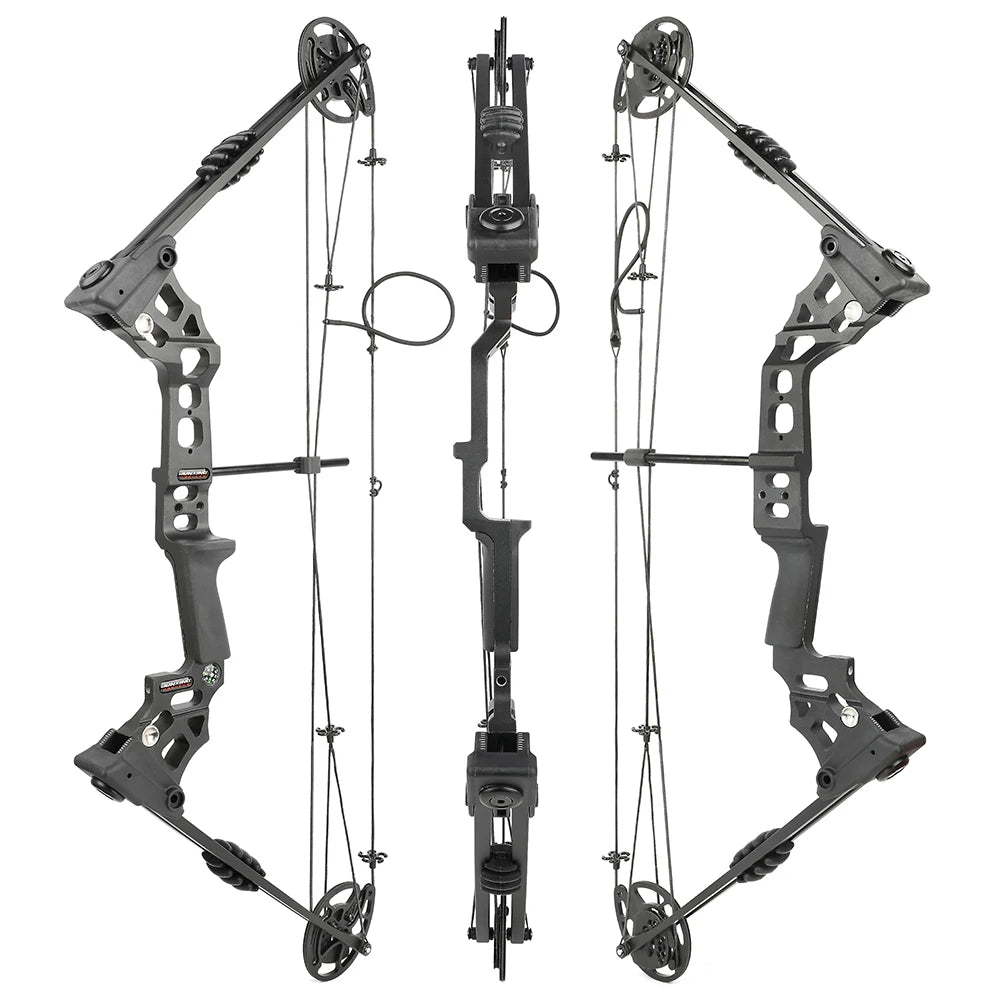 Ameyxgs Adjustable Compound Bow With Arrows For Hunting Targets
